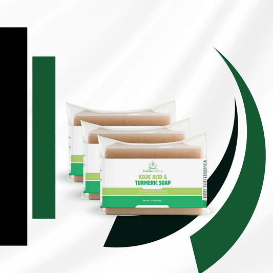 Radiant Skin Trio: (3 Turmeric Soaps)